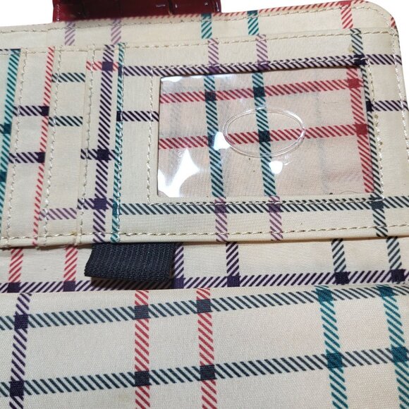 Vintage Liz Claiborne Wallet Clutch Checkbook ID Coin Cards Billfold - Picture 16 of 16